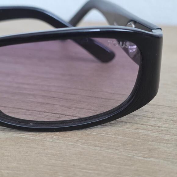 Tous Vintage Sunglasses Y2K Purple Tinted Lenses Black Frame main image 4